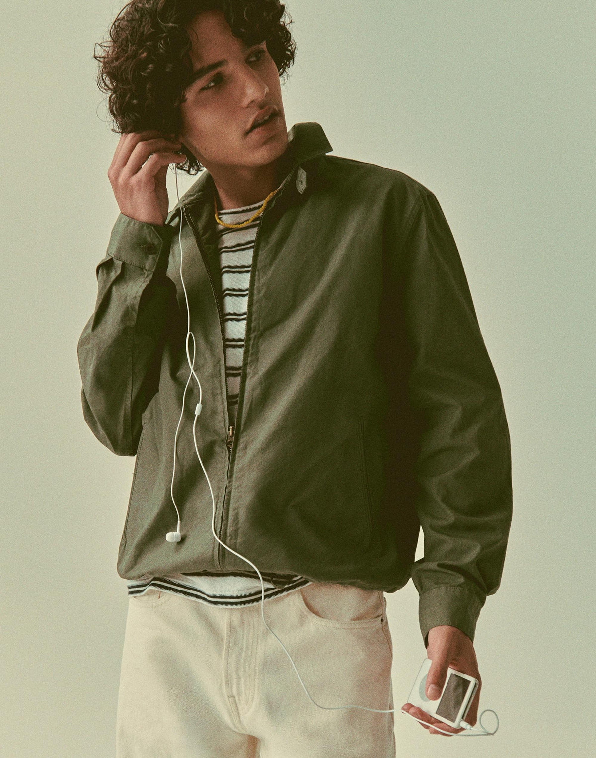 Zip Jacket in Cotton Twill Capers | Madewell Best Price