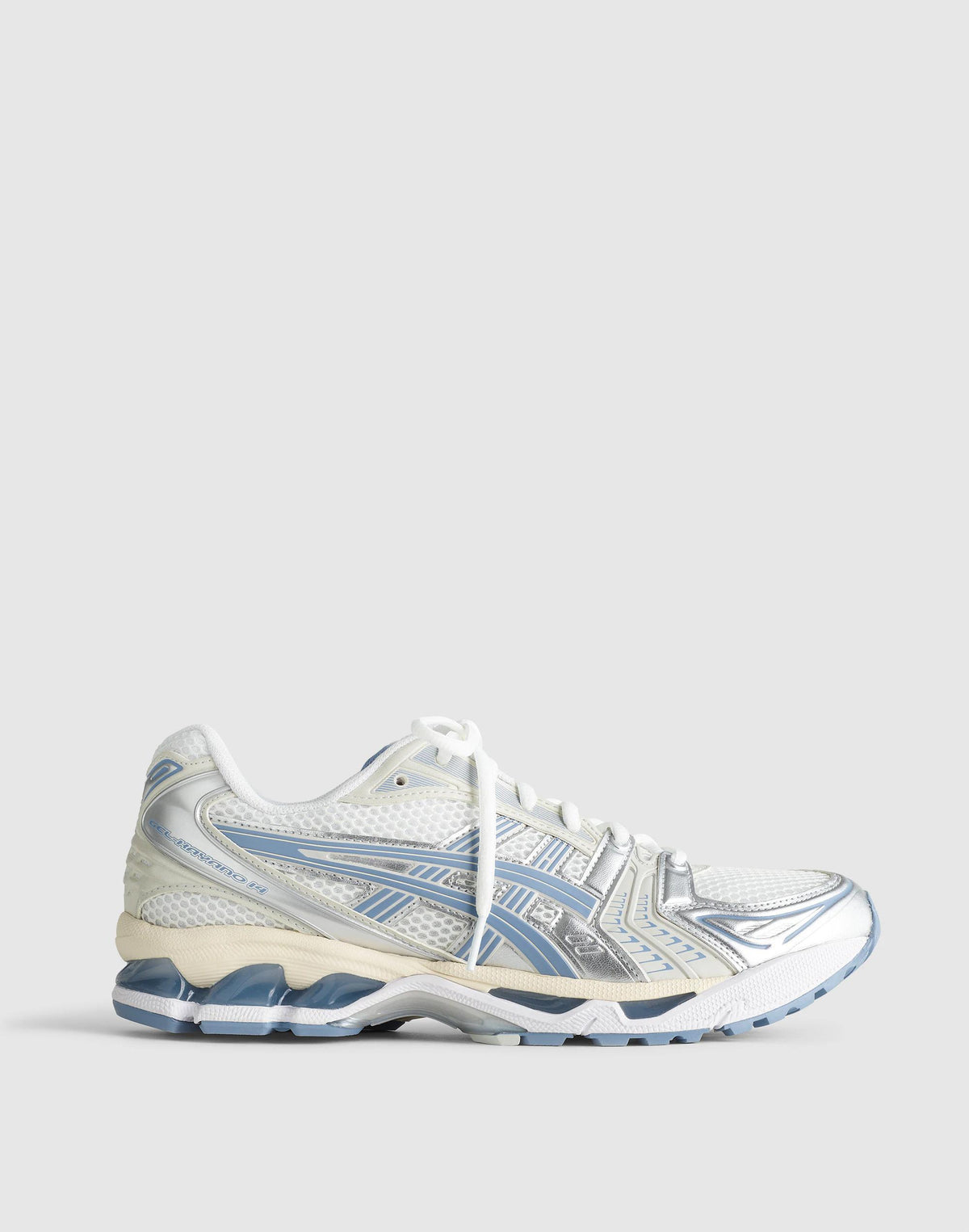 Asics® GEL-KAYANO 14 Sneakers White Light Navy | Madewell Everyday
