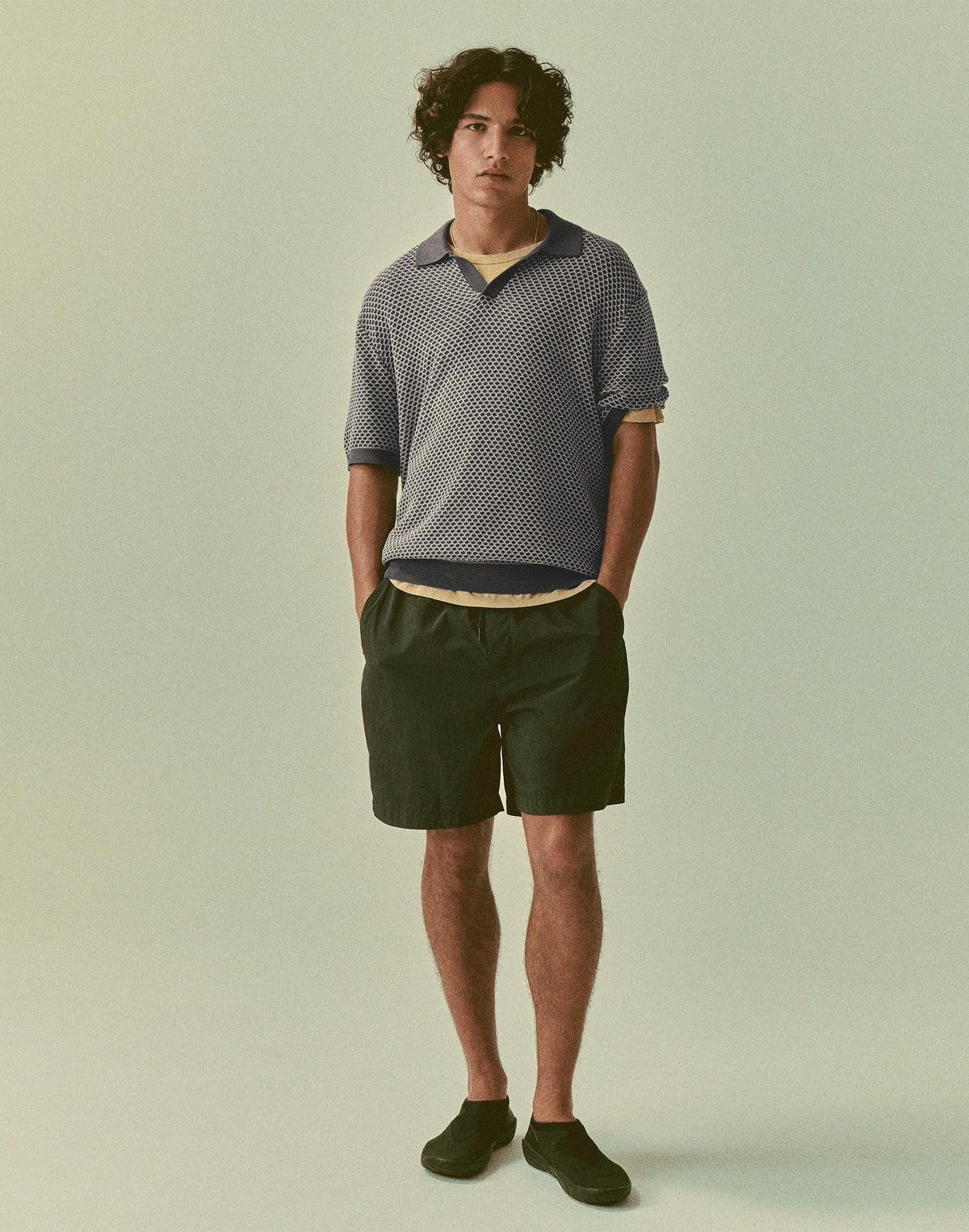 Pleated Chino Shorts in Uniform Twill Soft White | Madewell Quality