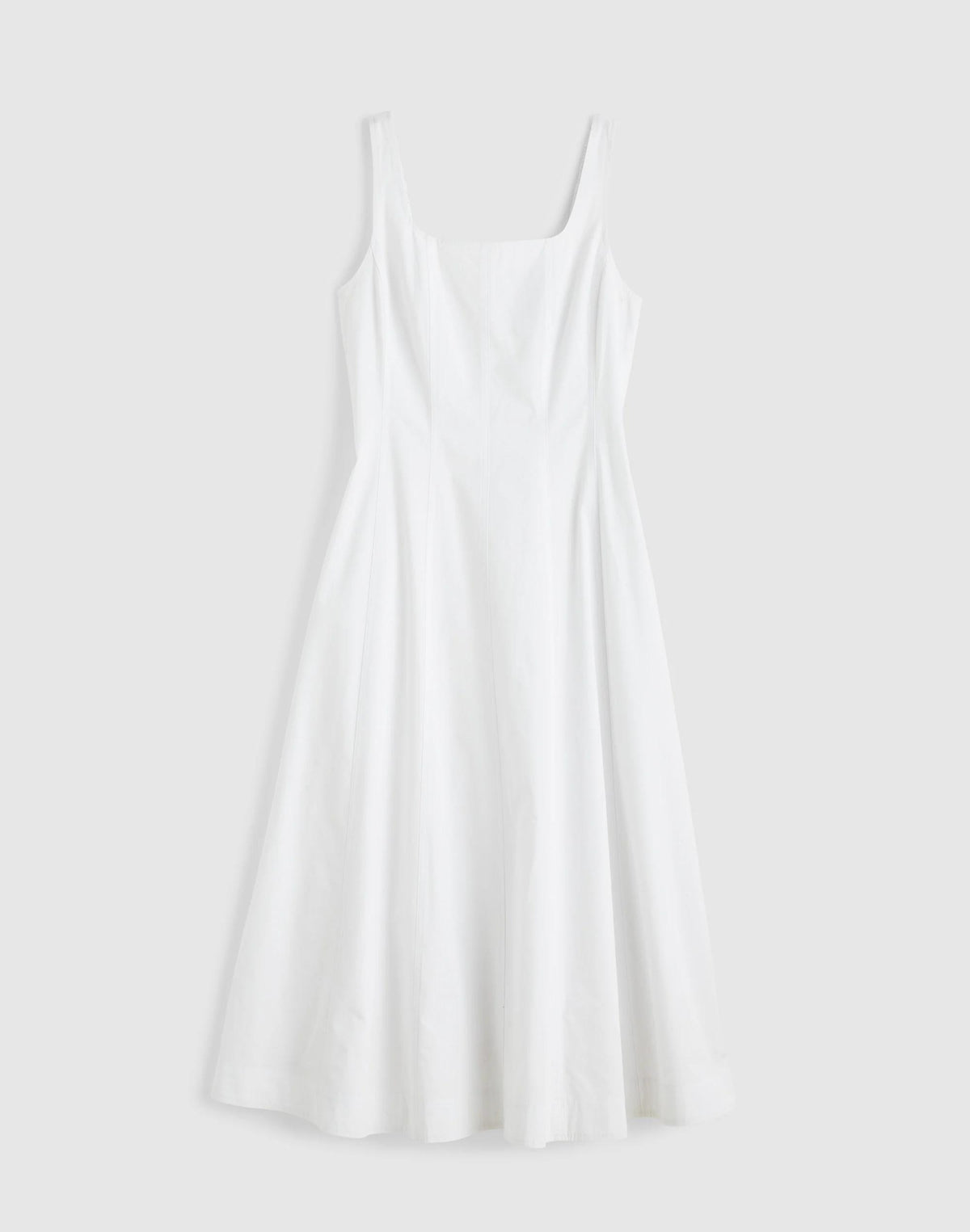 The Rylee Midi Dress White | Madewell Popular