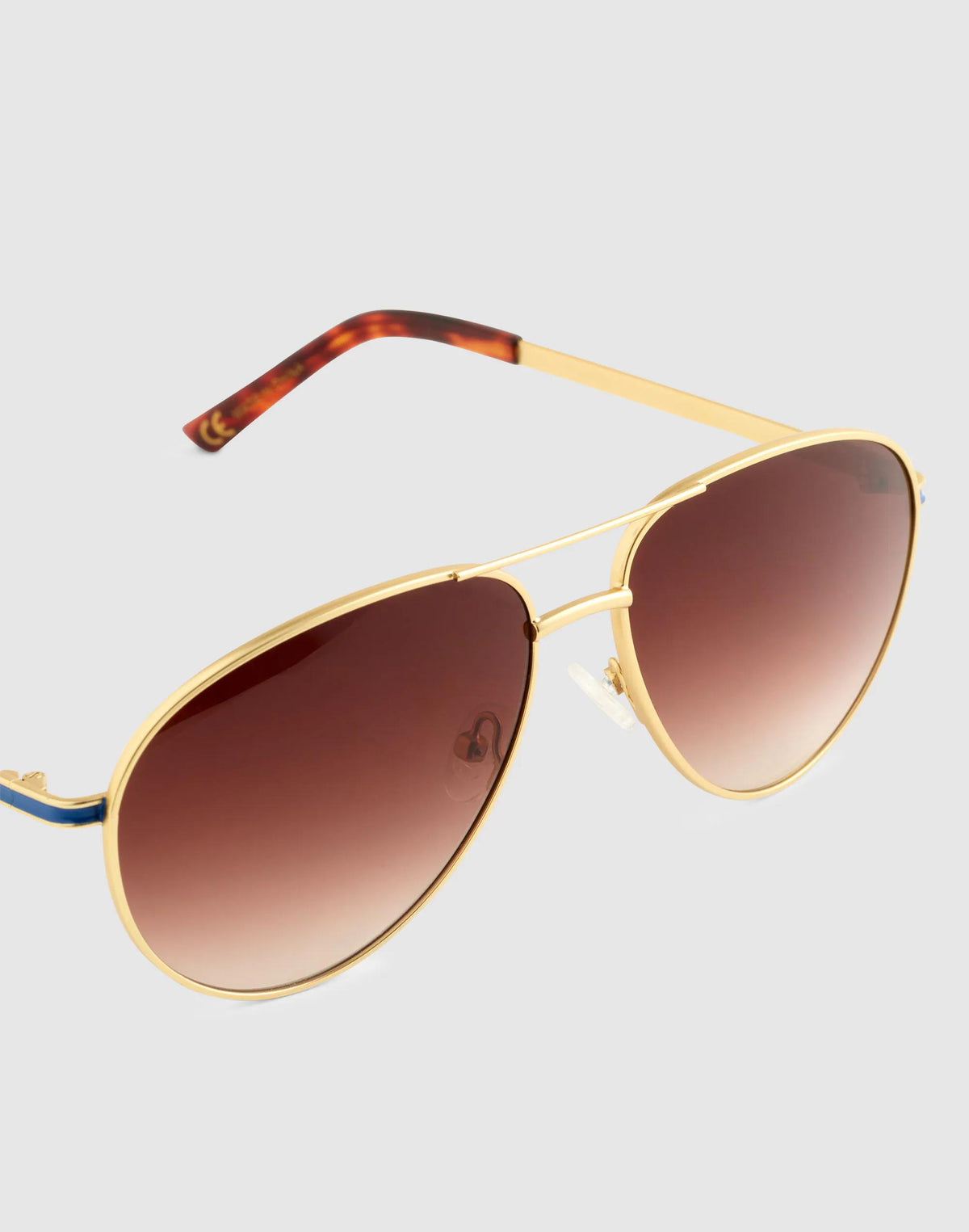 The Leni Aviator Sunglasses Dark Brown | Madewell Recommended