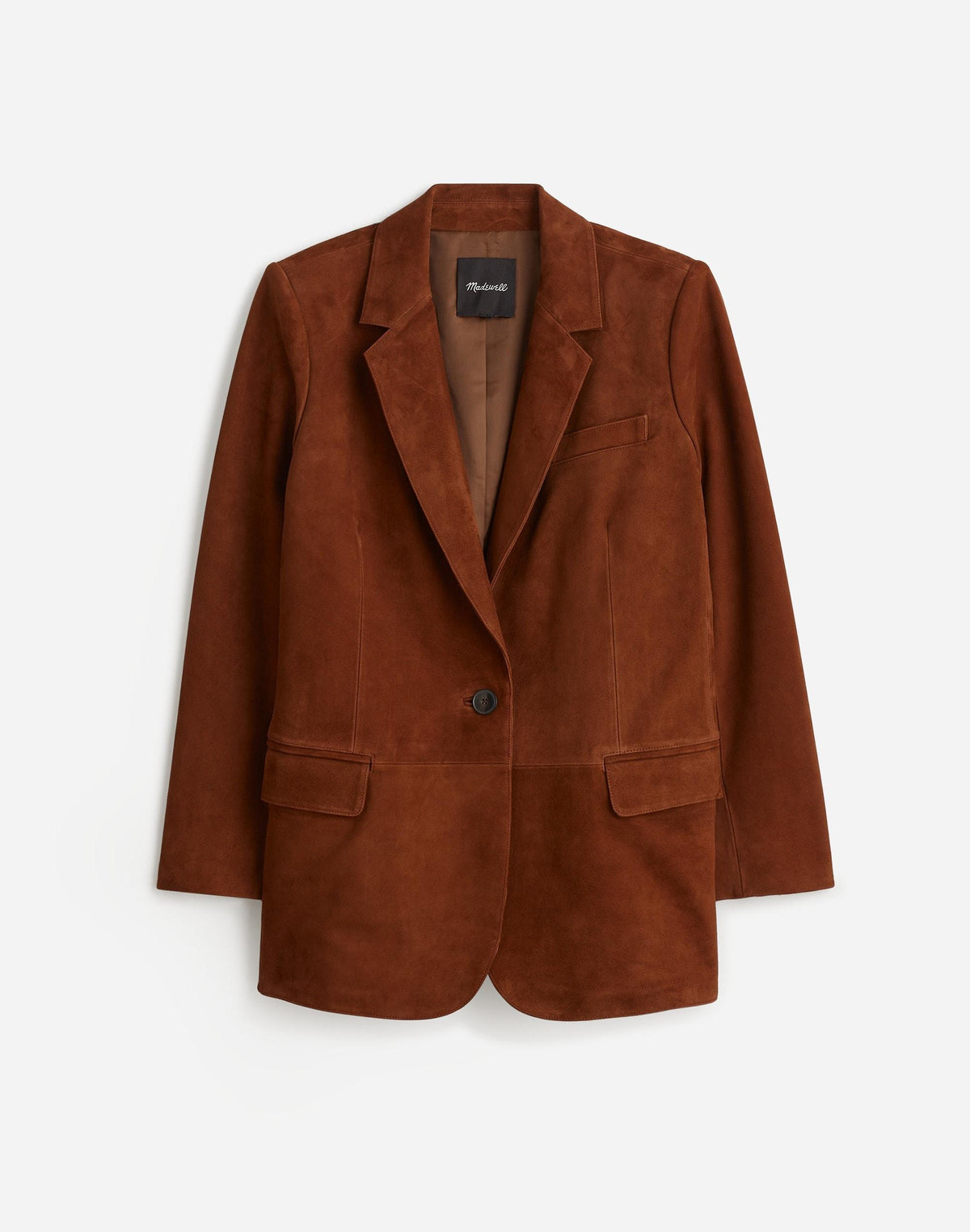 The Kline Blazer Soft Mahogany | Madewell Customer Favorite