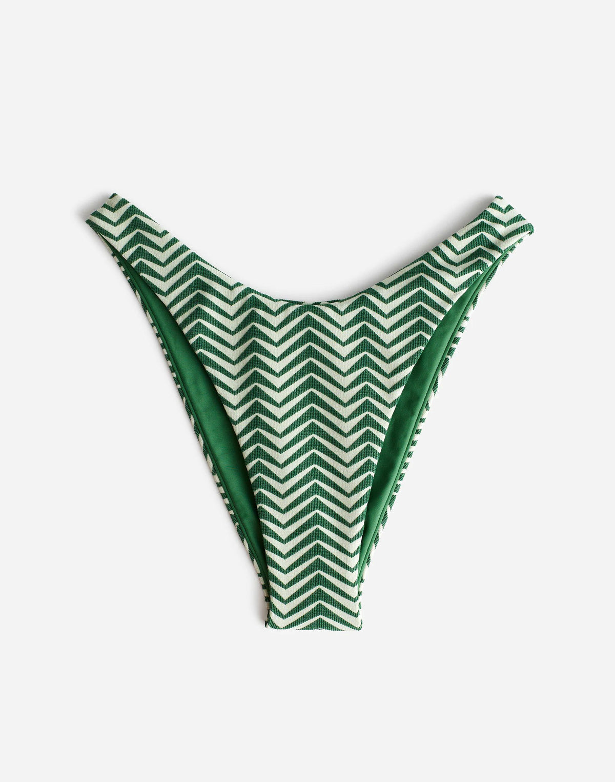 Zulu & Zephyr Green Zig Zag Curve Brief Green Zig Zag | Madewell Trusted