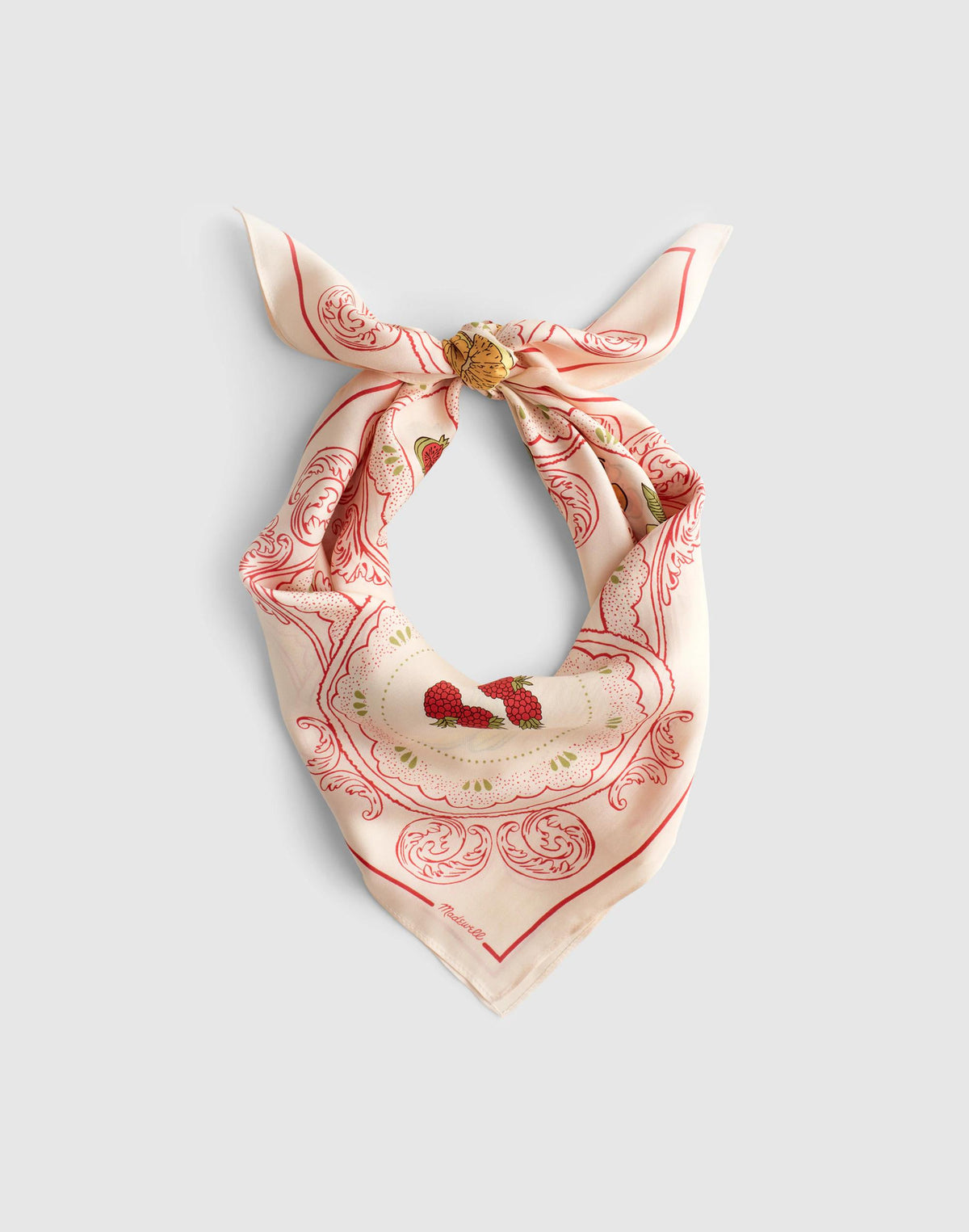 Medium Silk Bandana Fruitconversational | Madewell Featured