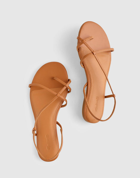 The Iggy Strappy Sandal Toasted Coconut | Madewell New
