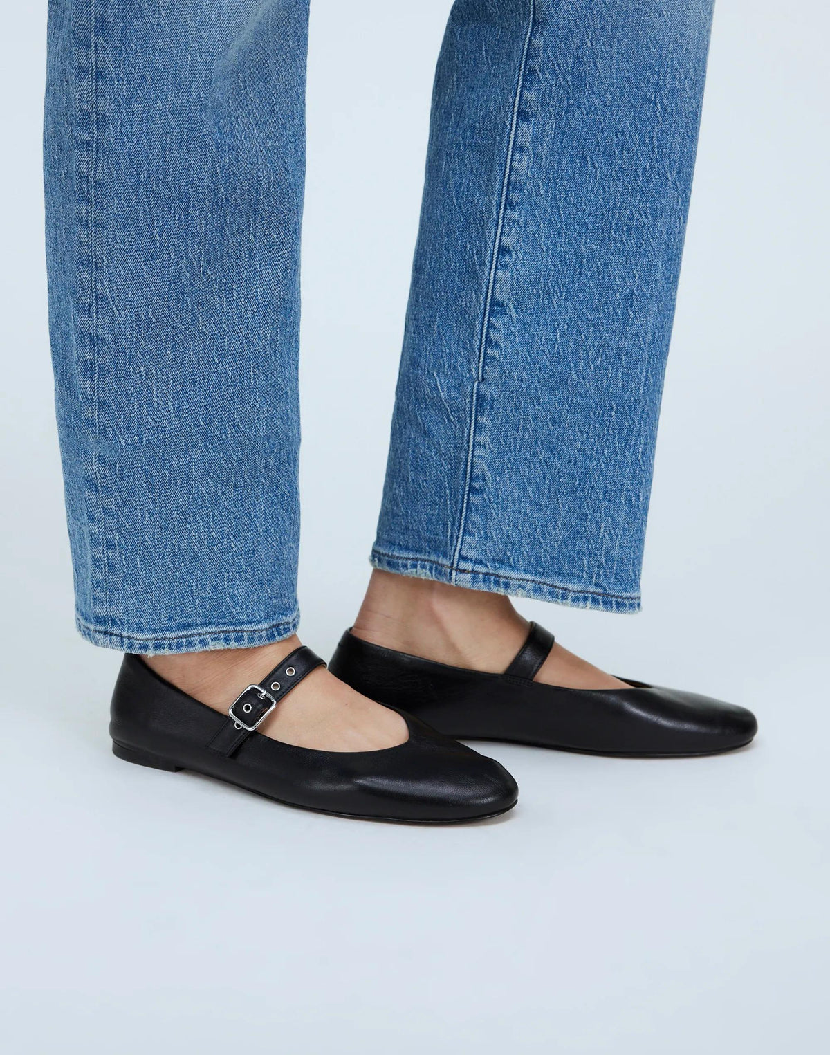 The Remy Mary Jane Flat True Black | Madewell Top Pick