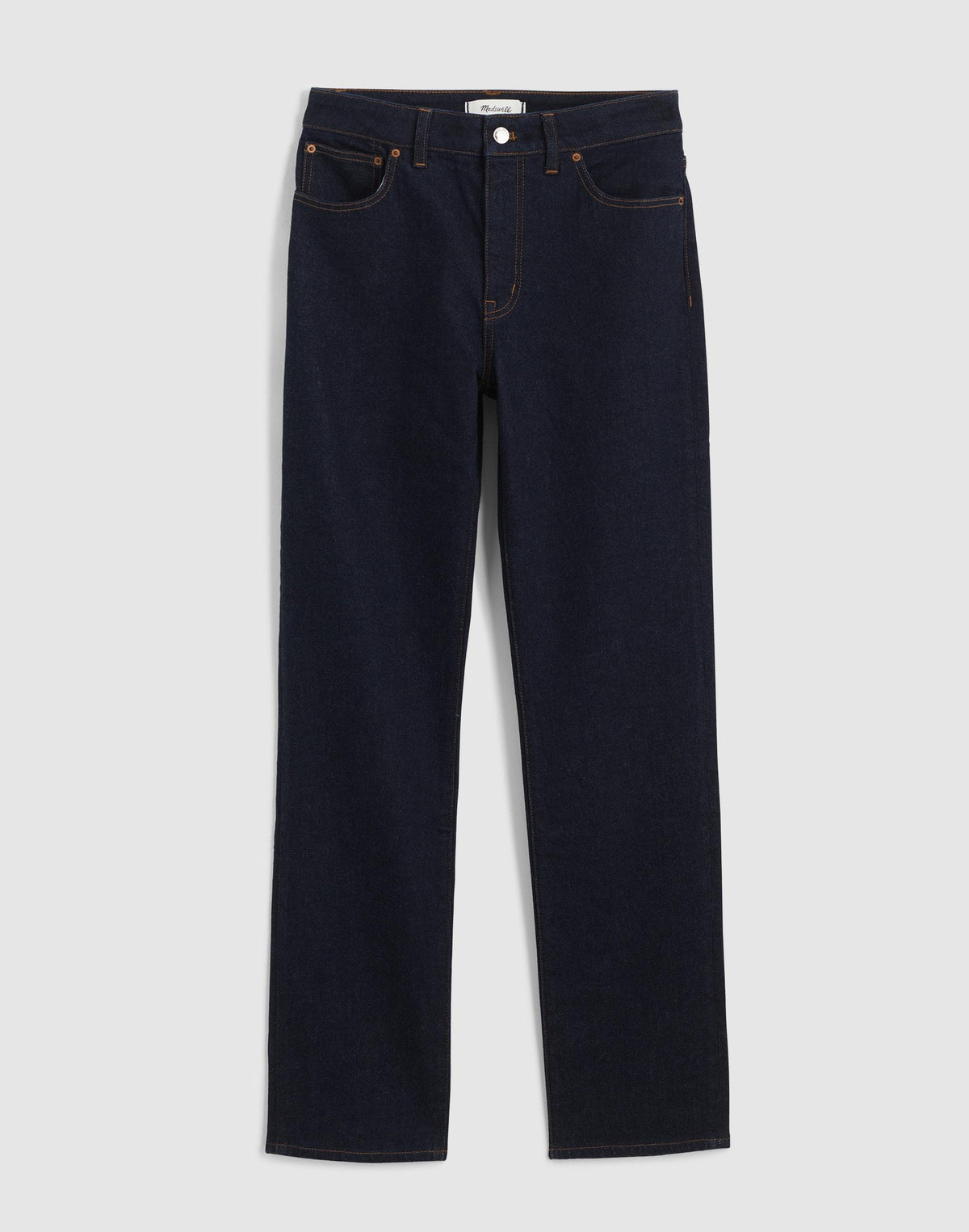 The Curvy Jules Slim-Straight Jean in Rinse Wash Rinse Wash | Madewell Best Price
