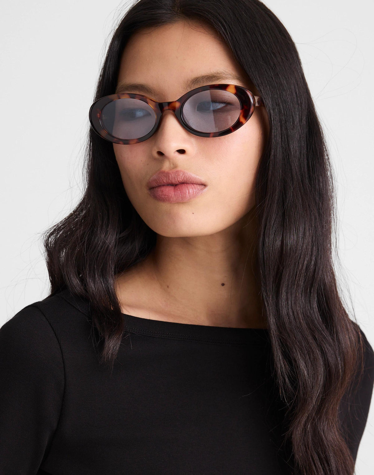Russell Oval Sunglasses Whisky Tort | Madewell Value