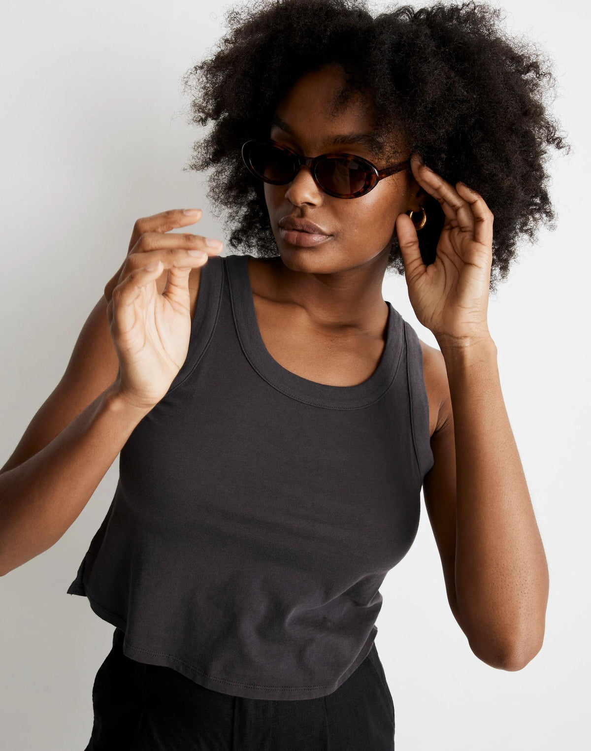 Russell Oval Sunglasses Afterglow Red Tort | Madewell Quality