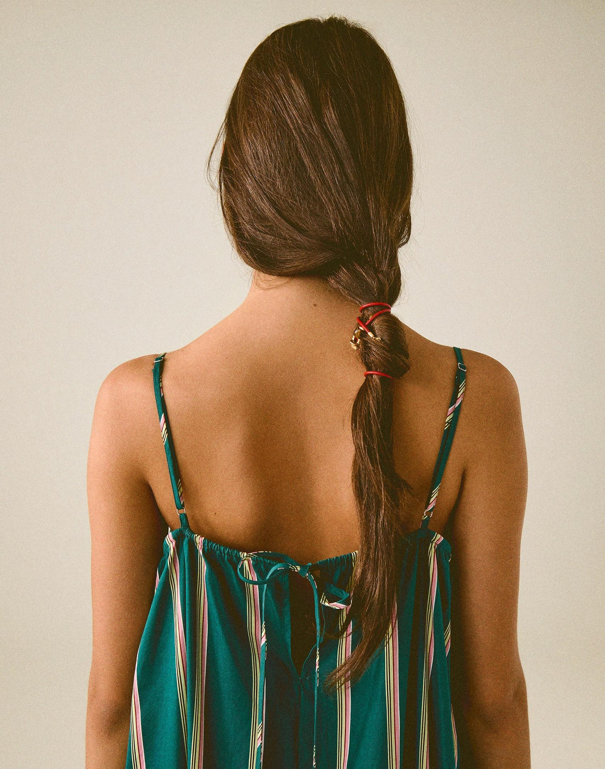 Semiprecious Charm Leather Choker Necklace Cherry | Madewell Special Offer