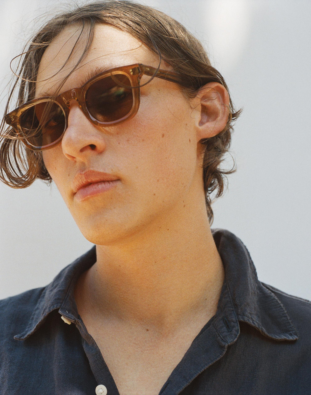 The Irvington Sunglasses Light Brown | Madewell Signature