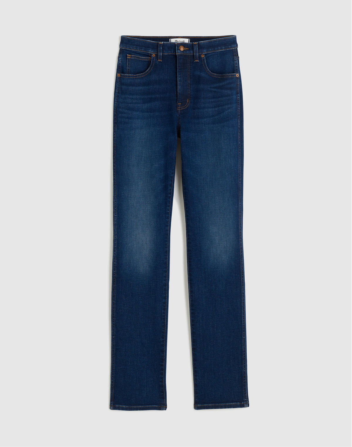 The Pencil Jean in Super Stretch Denim Pipestone Wash | Madewell Signature