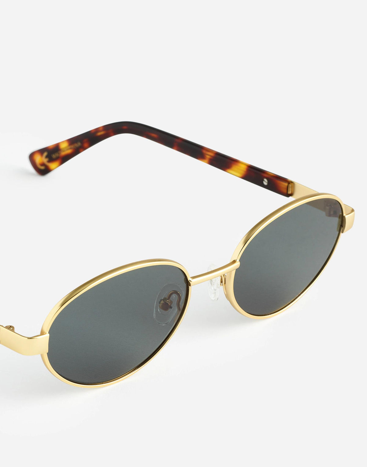 Wire Frame Oval Sunglasses Vintage Gold | Madewell Featured