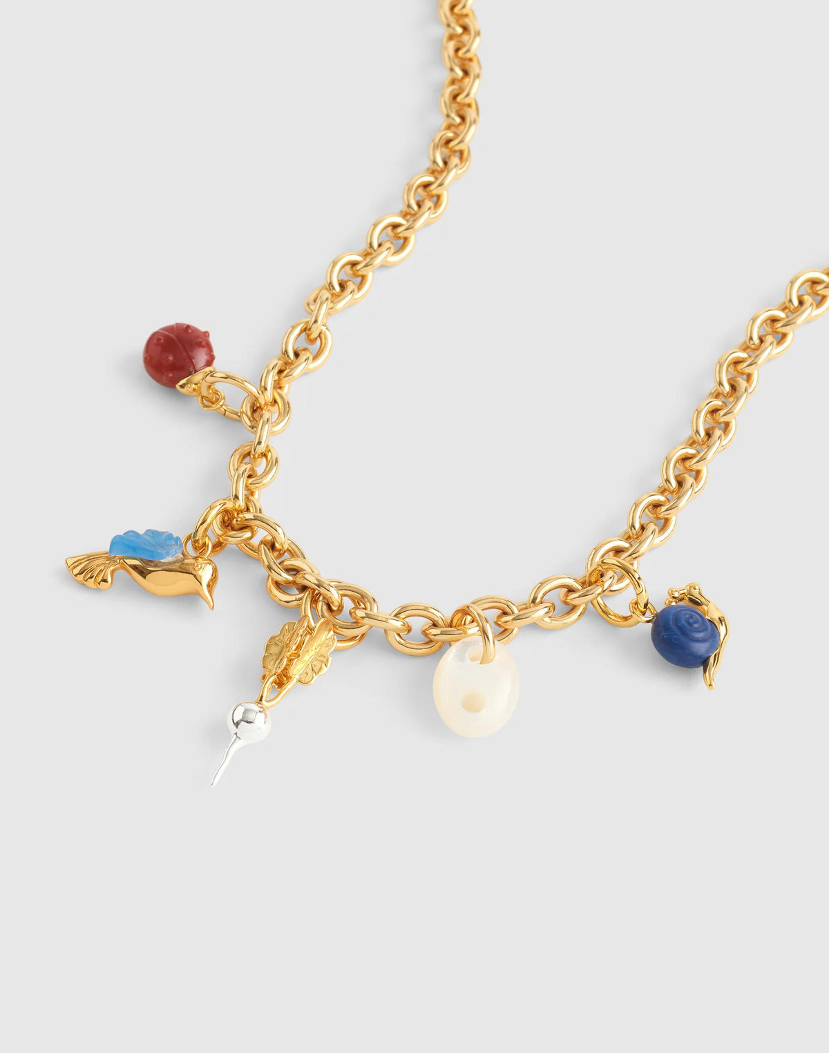 Mother-of-Pearl Mariner Link Charm Mother Of Pearl | Madewell Discount