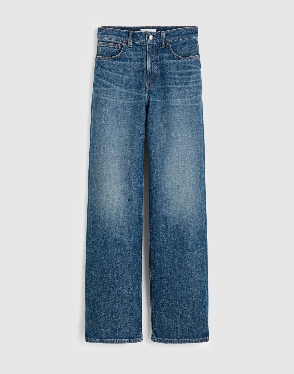 The Petite Perfect Vintage Wide-Leg Jean Harvey Wash | Madewell Featured