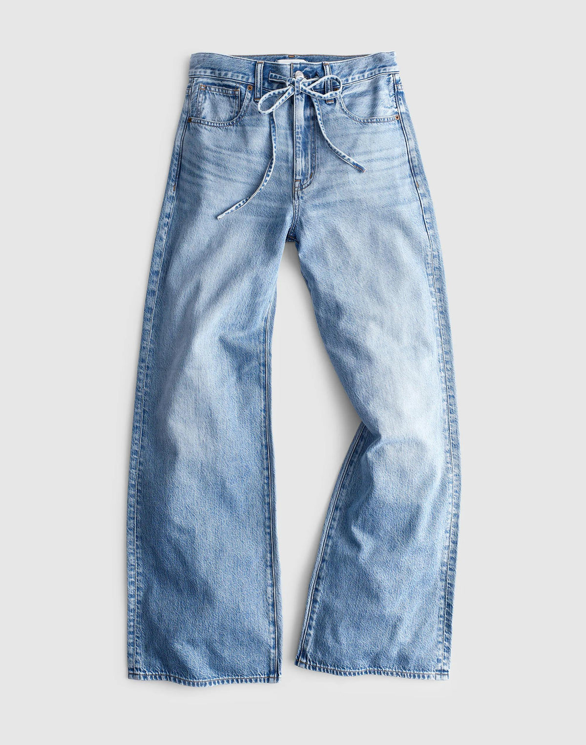 The Plus Ultimate Wide-Leg Jean in Airy Denim Raebrook Wash | Madewell Essential