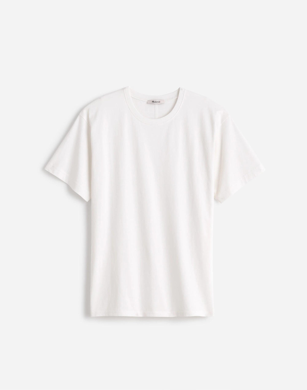Cotton Relaxed Oversized Tee Eyelet White | Madewell Hot Sale