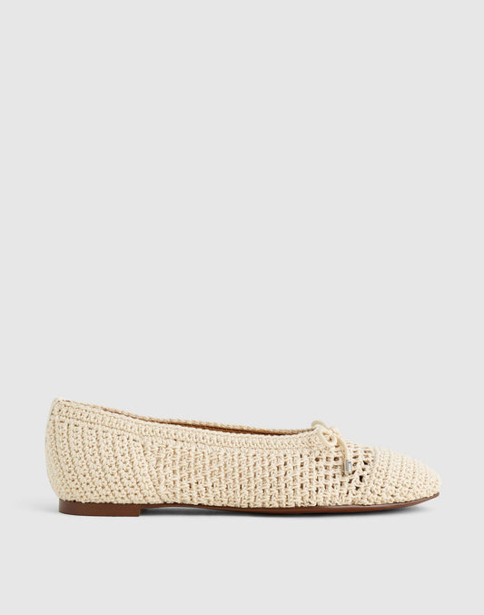 The Hester Flat Vintage Ivory | Madewell Everyday
