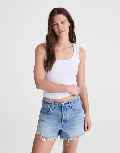 The Essex Baggy Short Faded Horizon Wash | Madewell Signature