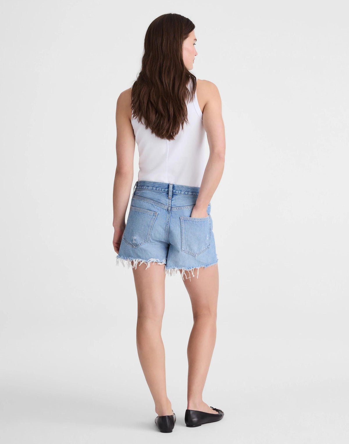 The Essex Baggy Short Faded Horizon Wash | Madewell Signature