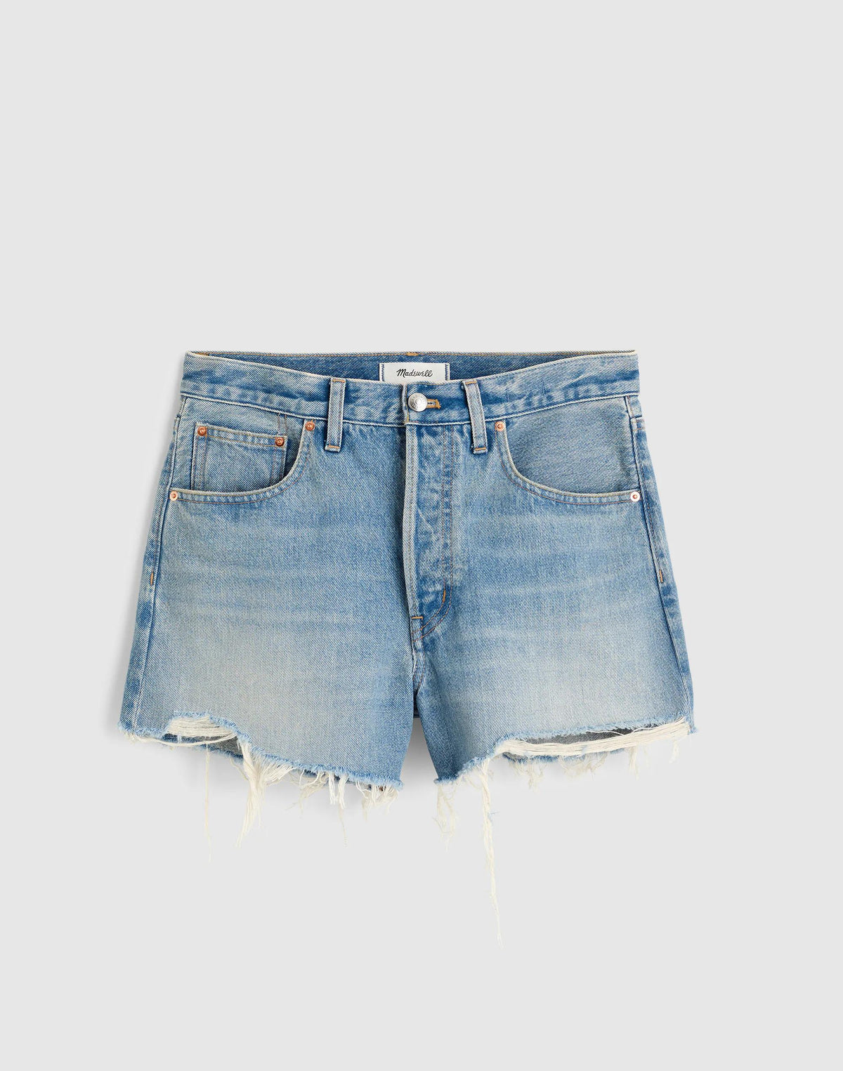 The Essex Baggy Short Faded Horizon Wash | Madewell Signature