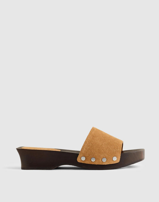 The Callen Clog Sandal Cumin | Madewell Essential