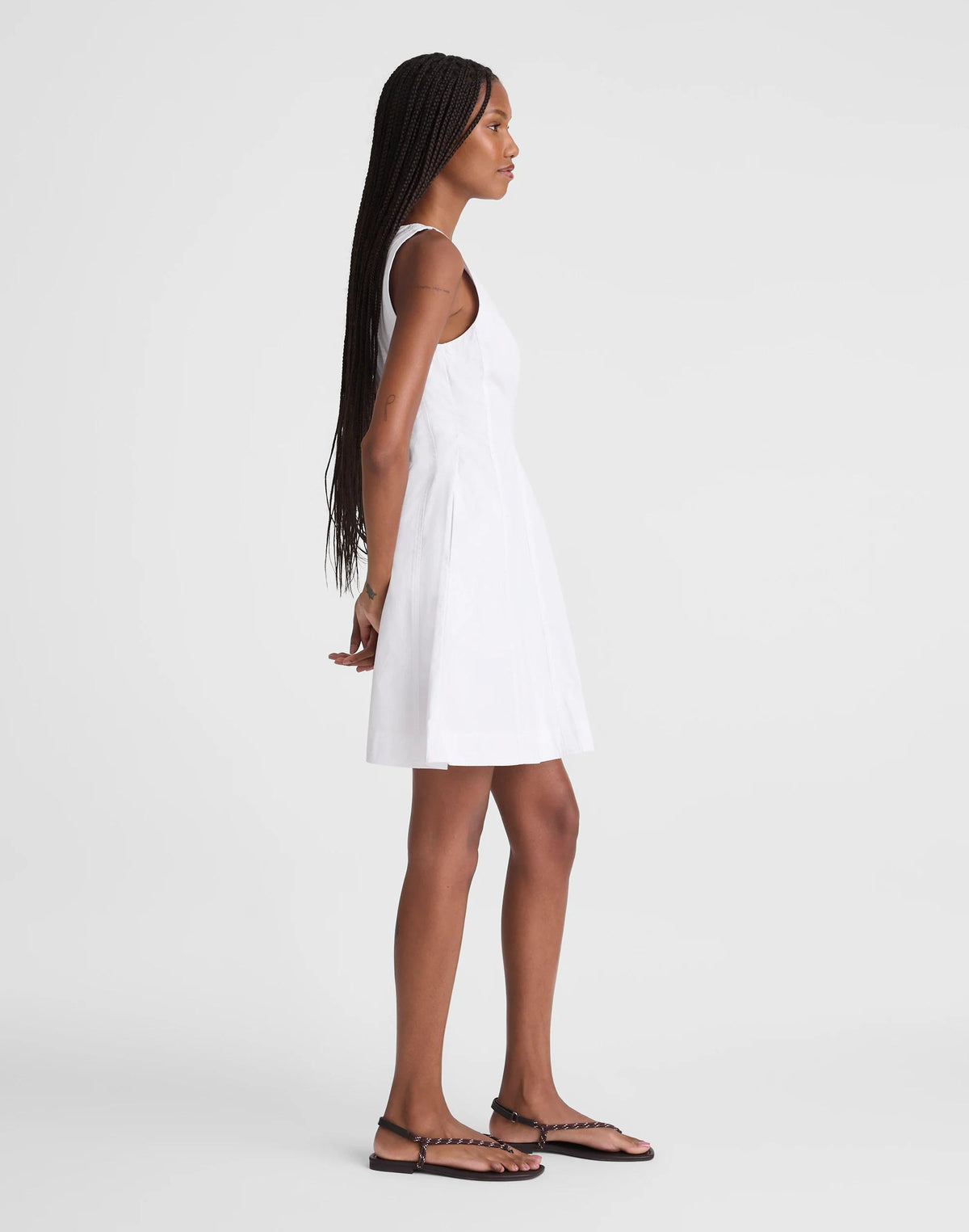 The Rylee Mini Dress White | Madewell Discount