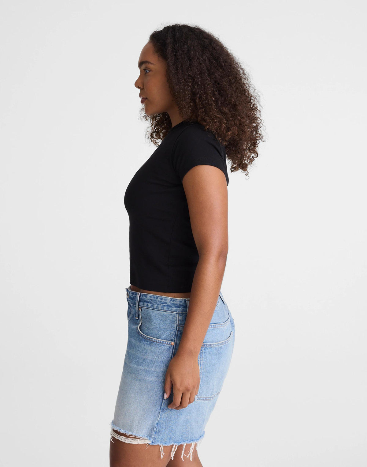 The Curvy Essex Short Faded Horizon Wash | Madewell Smart Buy