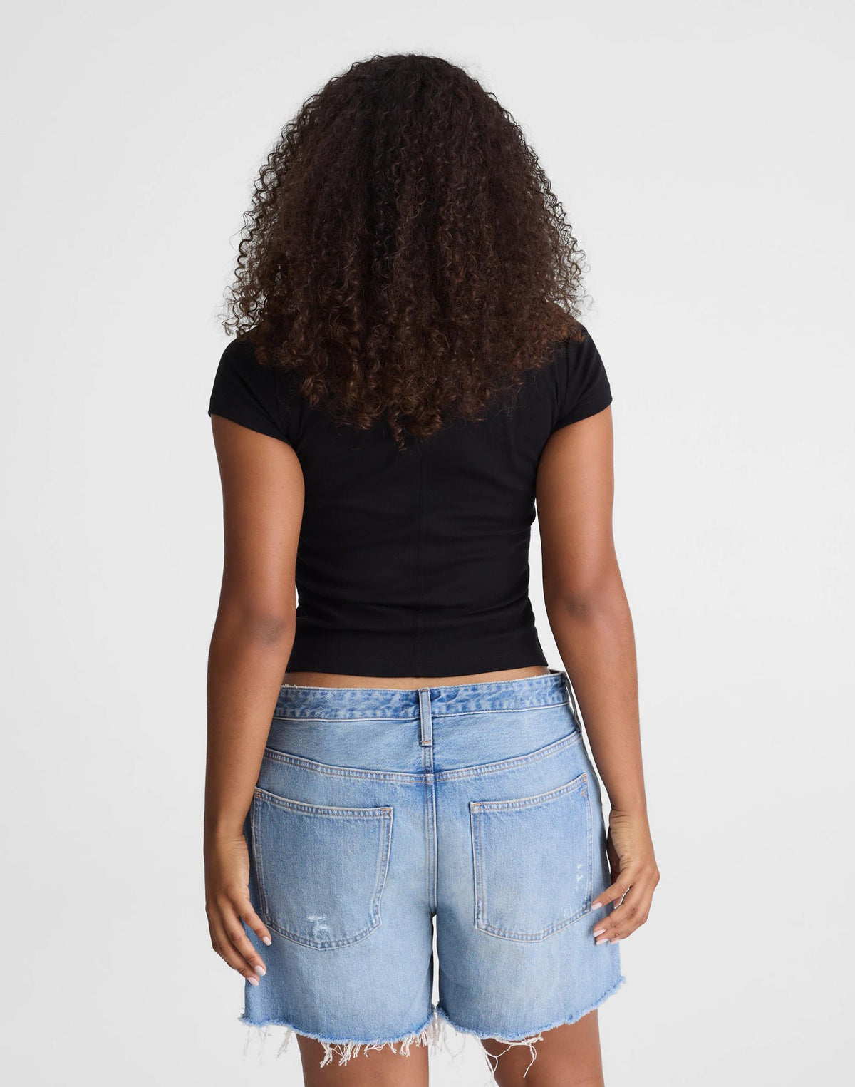 The Curvy Essex Short Faded Horizon Wash | Madewell Smart Buy