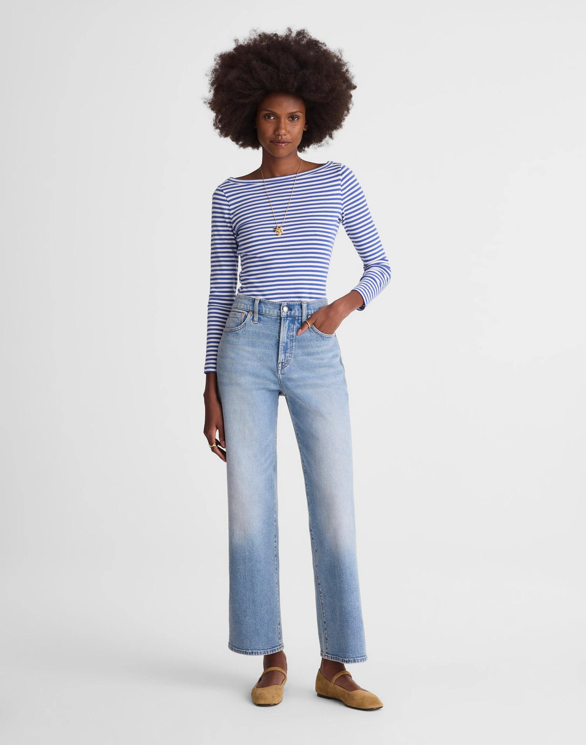 The Petite Perfect Vintage Wide-Leg Crop Jean Raebrook Wash | Madewell Customer Favorite