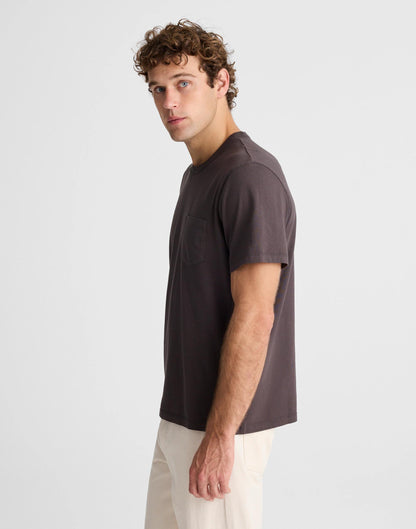 Allday Pocket Tee Black Coal | Madewell Top Pick