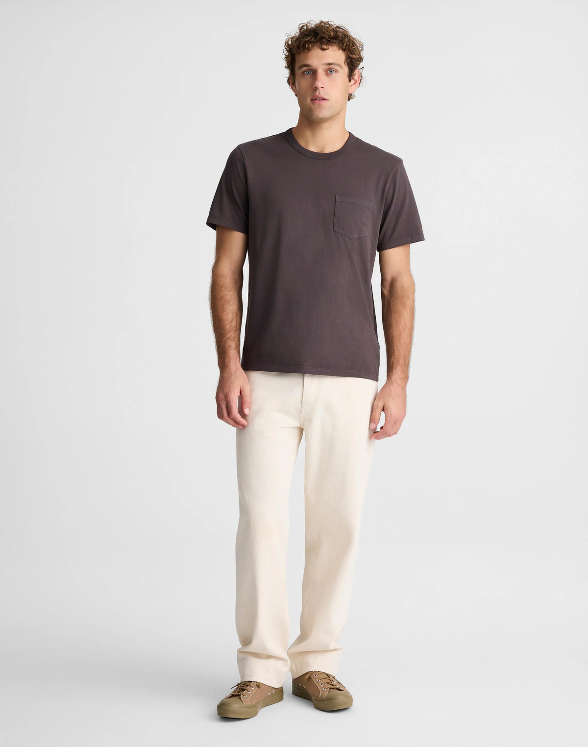 Allday Pocket Tee Black Coal | Madewell Top Pick