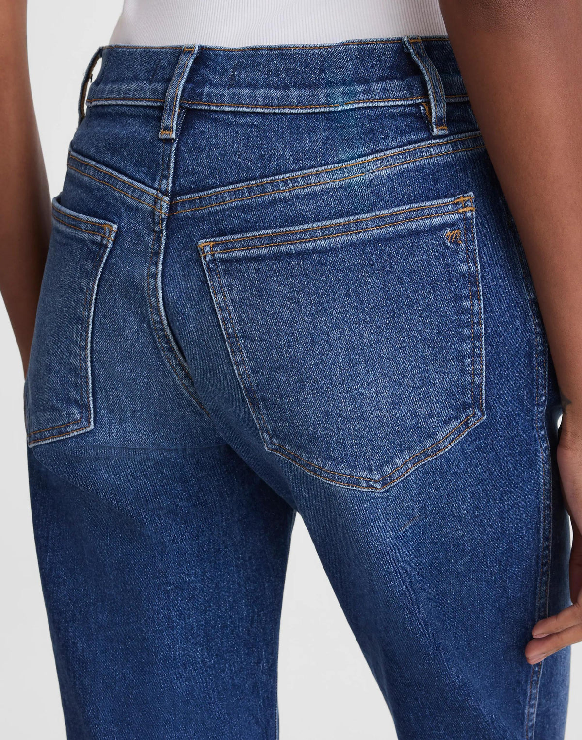Circular Longline Straight Jean Storm Cloud Wash | Madewell Popular