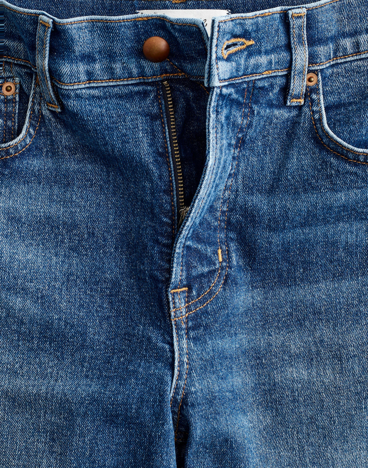 Circular Longline Straight Jean Storm Cloud Wash | Madewell Popular