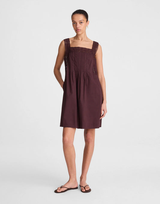 The Sophie Mini Dress Burnt Cocoa | Madewell Everyday
