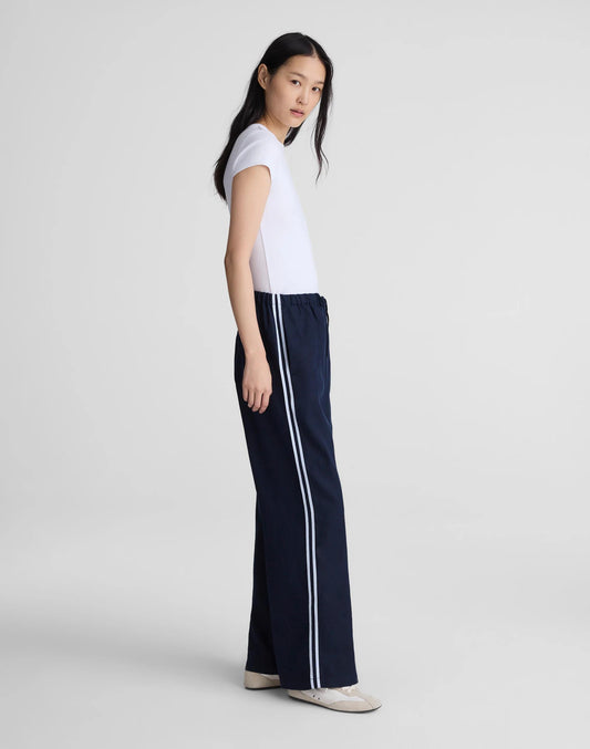Pull-On Pants in 100% Linen Classic Navy | Madewell Deals