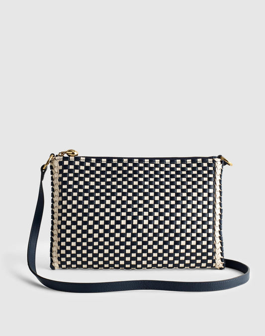 The Signature Woven Crossbody Pouch Juniper Berry Multi | Madewell Latest