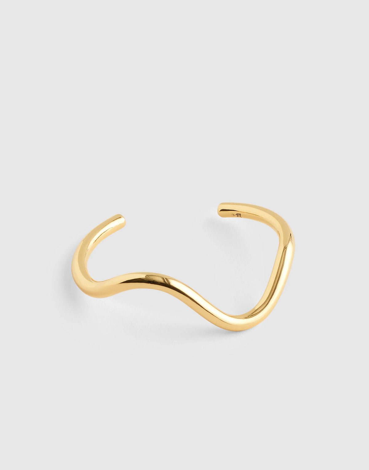 Wavy Cuff Bracelet Antique Gold | Madewell Smart Buy