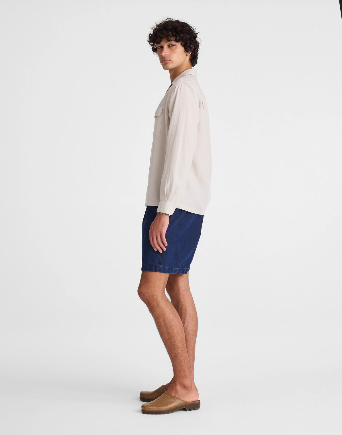 Pull-On Short in Nylon Everson Wash | Madewell Great Value