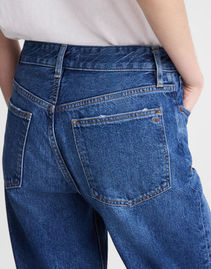 Circular Darted Barrel-Leg Jean Heirloom Wash | Madewell Trending