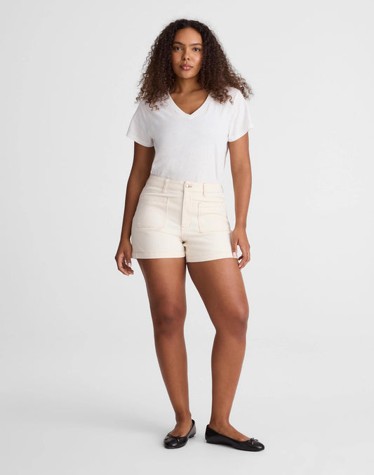 The Curvy Emmy Denim Short Vintage Canvas | Madewell Discount