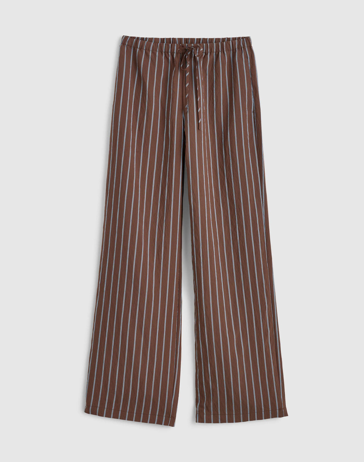 Pull-On Pants Brown Peri Twin Stripe | Madewell Trending