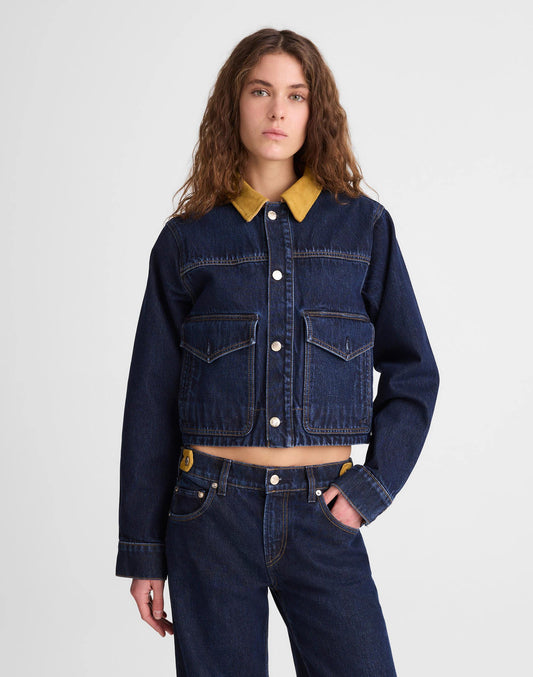 Madewell x Benjamin Talley Smith The Allerton Denim Jacket in Wells Wash Wells Wash | Madewell Best Price