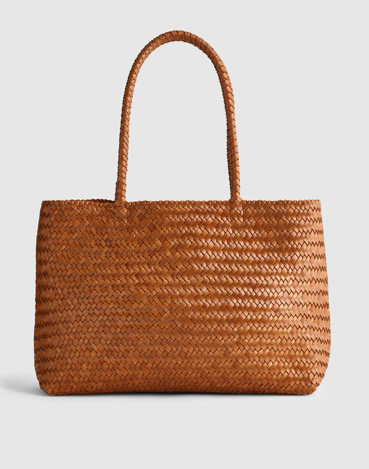 The Signature Woven Tote Burnt Sienna | Madewell Recommended