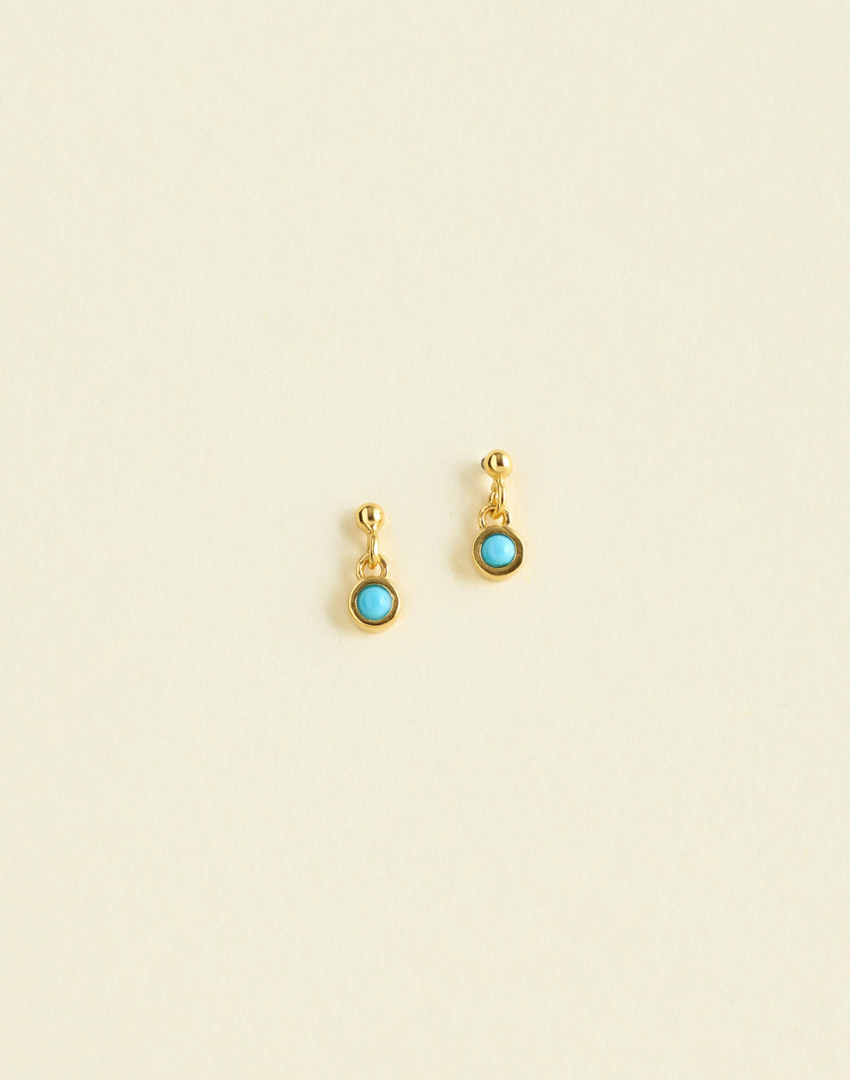 Demi-Fine Turquoise Drop Earrings Turquoise Multi | Madewell Sale