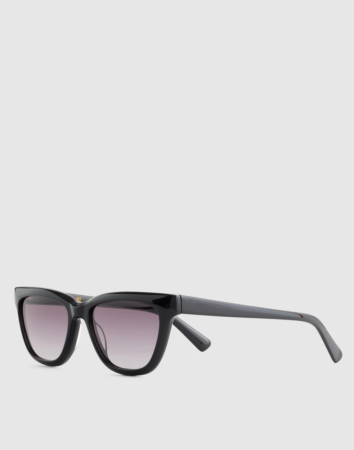 The Delia Angular Sunglasses True Black | Madewell Recommended