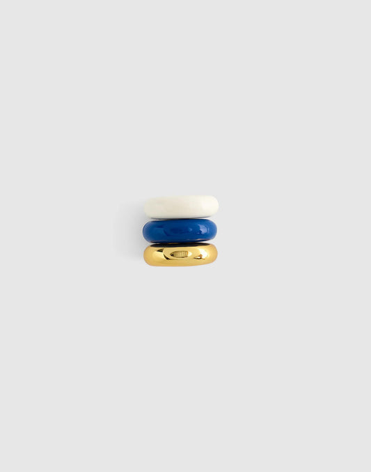 Donut Bead Clip Set Retro Blue | Madewell Value