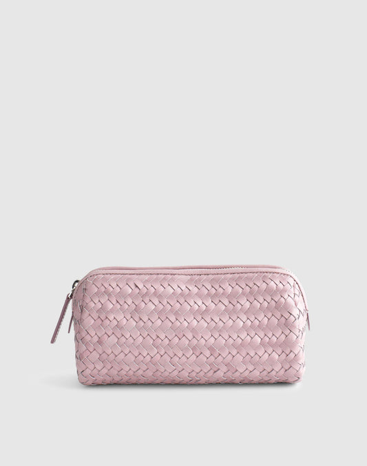 The Signature Woven Zip Pouch Marble Lilac | Madewell Discount