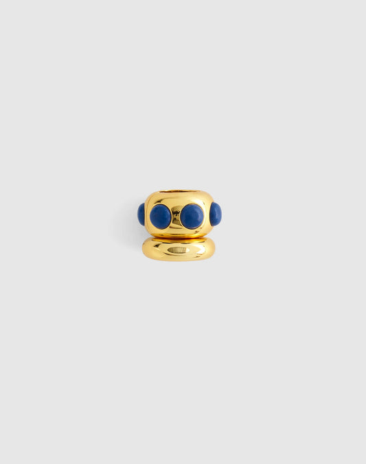Cabochon Bead Clip Set Lapis | Madewell Classic
