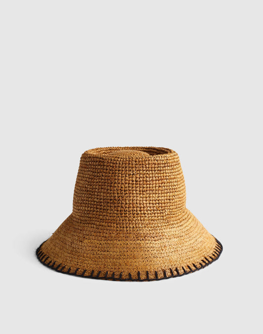 Blanket-Stitch Lantern Hat Dune | Madewell Discount